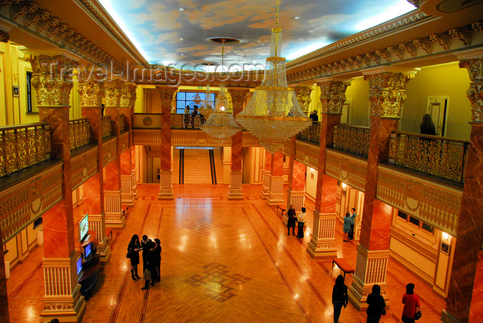 kazakhstan311: Kazakhstan, Almaty: Almaty Opera and Ballet Theater - foyer from above - photo by M.Torres - (c) Travel-Images.com - Stock Photography agency - Image Bank