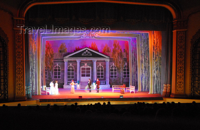 kazakhstan312: Kazakhstan, Almaty: Almaty Opera and Ballet Theater - Eugene Onegin, opera by Tchaikovsky - photo by M.Torres - (c) Travel-Images.com - Stock Photography agency - Image Bank