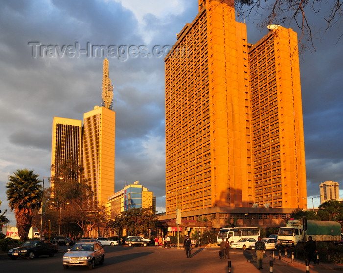 kenya114: Nairobi, Kenya: Nyayo House - named after Moi’s philosophy of peace, love and unity - headquarters of Nairobi province, infamous for its torture chambers - Kenyatta Avenue - photo by M.Torres - (c) Travel-Images.com - Stock Photography agency - Image Bank