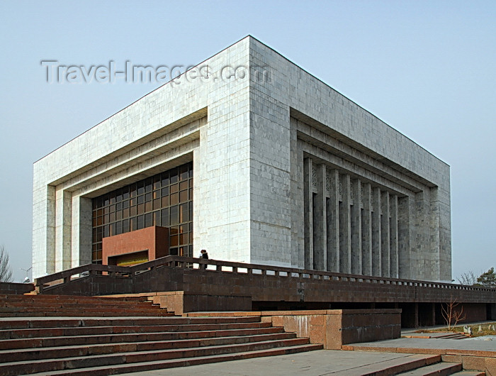 kyrgyzstan31: Bishkek, Kyrgyzstan: Kyrgyz State Historical Museum, former Museum of History of Communist Party - Ala-Too square - photo by M.Torres - (c) Travel-Images.com - Stock Photography agency - Image Bank