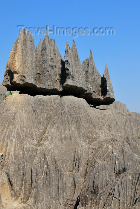 madagascar303: Tsingy de Bemaraha National Park, Mahajanga province, Madagascar: eroded rock atop the limestone massif - karst formation - UNESCO World Heritage Site - photo by M.Torres - (c) Travel-Images.com - Stock Photography agency - Image Bank