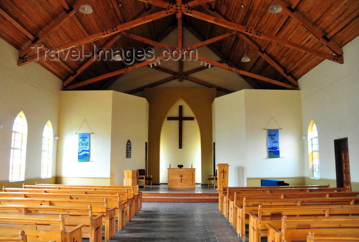 malawi58: Blantyre, Malawi: church, Kaohsiung rd, interior - 'Dead to Sin, Alive in Christ', Romans 6 - photo by M.Torres - (c) Travel-Images.com - Stock Photography agency - Image Bank