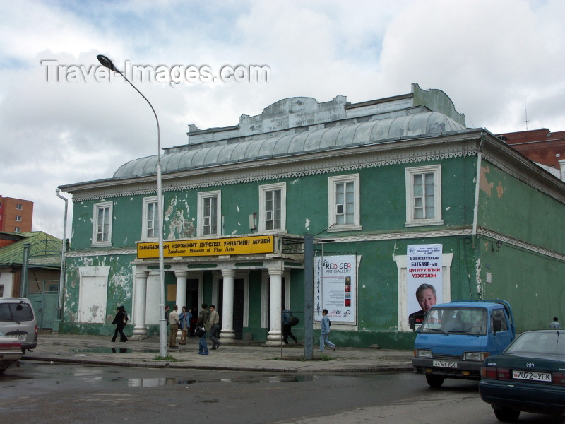 mongolia4: Mongolia - Ulaan Baator / ULN: Zanabazar Museum of Fine Arts -  Russian architecture - photo by P.Artus - (c) Travel-Images.com - Stock Photography agency - Image Bank