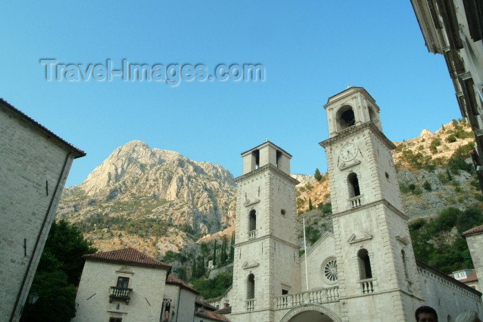 montenegro10: Montenegro - Crna Gora  - Kotor: Cathedral of St. Tryphon - church - Tripun - Unesco world heritage site - photo by J.Banks - (c) Travel-Images.com - Stock Photography agency - Image Bank
