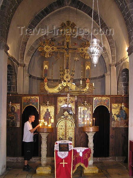 montenegro34: Montenegro - Crna Gora  - Kotor: inside the Serbian church of St Nicholas - photo by J.Kaman - (c) Travel-Images.com - Stock Photography agency - Image Bank