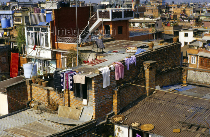 nepal267: Kathmandu, Nepal: over the roof tops - photo by W.Allgöwer - (c) Travel-Images.com - Stock Photography agency - Image Bank