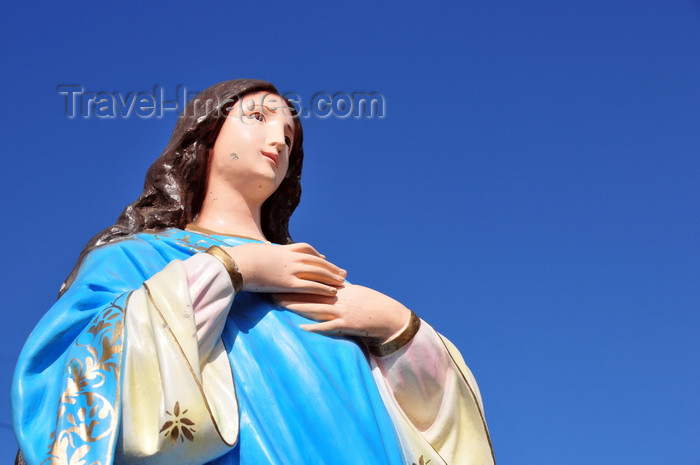 nicaragua43: Managua, Nicaragua: Virgin Mary on Bolivar avenue - photo by M.Torres - (c) Travel-Images.com - Stock Photography agency - Image Bank