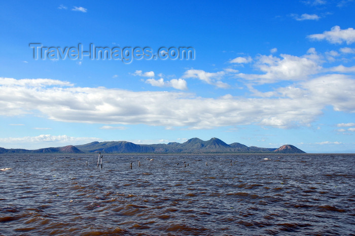 nicaragua50: Managua, Nicaragua: Lake Managua / Lago Xolotlán seen from the malécon - photo by M.Torres - (c) Travel-Images.com - Stock Photography agency - Image Bank