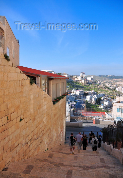 palest71: Bethlehem, West Bank, Palestine: stairs going down to Manger Street - old town - photo by M.Torres - (c) Travel-Images.com - Stock Photography agency - Image Bank