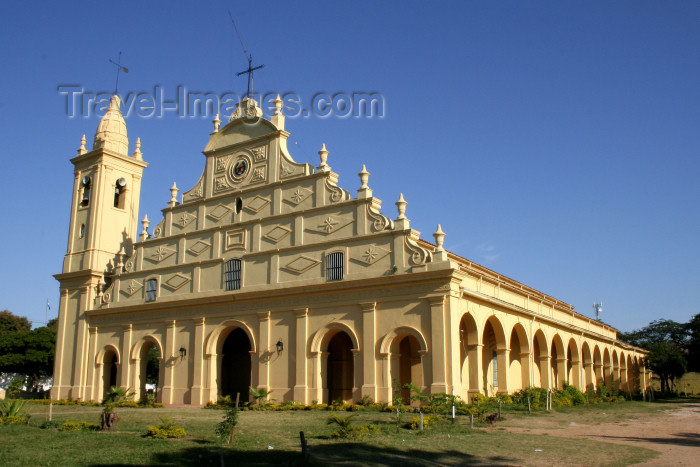 paraguay2: Paraguay - Asunción - Santisima Trinidad Church, built in 1854 - iglesia - Holy Trinity (photo by A.Chang) - (c) Travel-Images.com - Stock Photography agency - Image Bank
