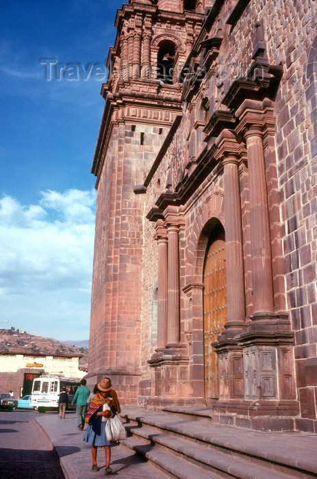 peru45: Cuzco, Peru: Cathedral of Santo Domingo, side entrance - Unesco world heritage site - photo by J.Fekete - (c) Travel-Images.com - Stock Photography agency - Image Bank