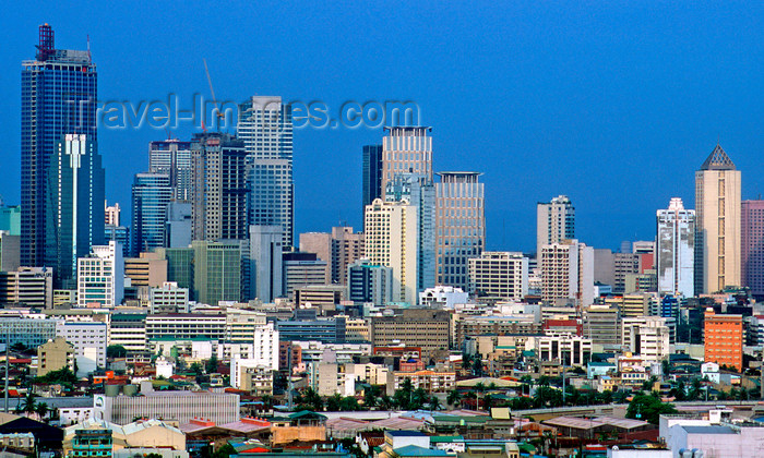 phil40: Manila city, Philippines - Metro Manila city skyline - photo by B.Henry - (c) Travel-Images.com - Stock Photography agency - Image Bank