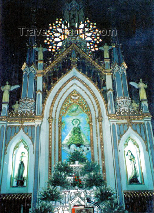 phil6: Philippines - Manila: the Virgin in the altar - Catholic church - photo by M.Torres - (c) Travel-Images.com - Stock Photography agency - Image Bank