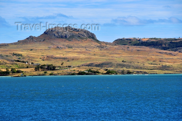 rodrigues67: Mont Croupier, Rodrigues island, Mauritius: the small mountain and the northwest coast - photo by M.Torres - (c) Travel-Images.com - Stock Photography agency - Image Bank
