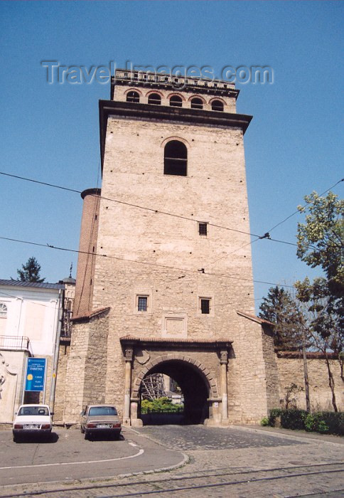 romania2: Romania / Rumänien - Iasi: entrance to Golia monastery / Manastirea Golia - Cuza Voda st - photo by M.Torres - (c) Travel-Images.com - Stock Photography agency - Image Bank
