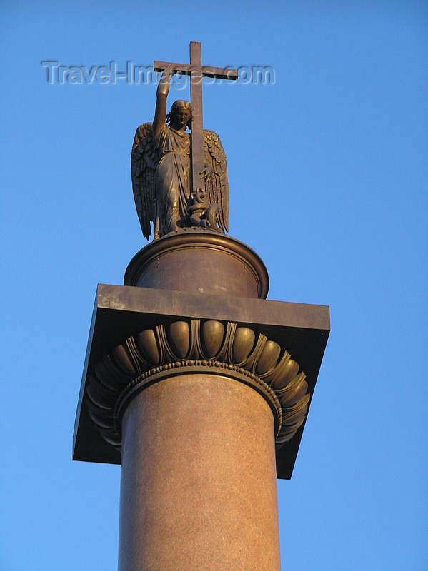 russia729: Russia - St Petersburg: Alexander Column - photo by J.Kaman - (c) Travel-Images.com - Stock Photography agency - Image Bank