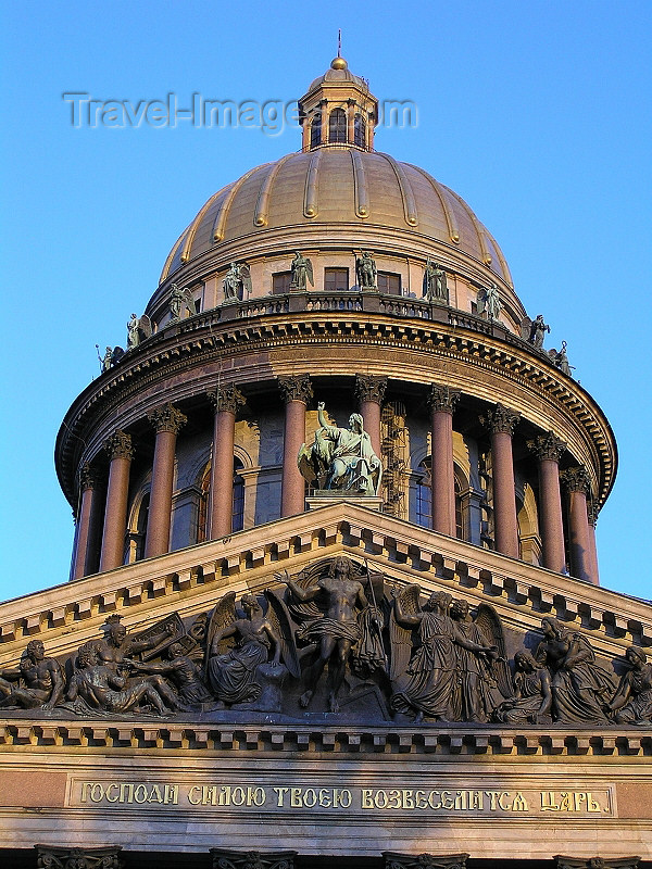 russia730: Russia - St Petersburg: dome of St Isaac's Cathedral - photo by J.Kaman - (c) Travel-Images.com - Stock Photography agency - Image Bank