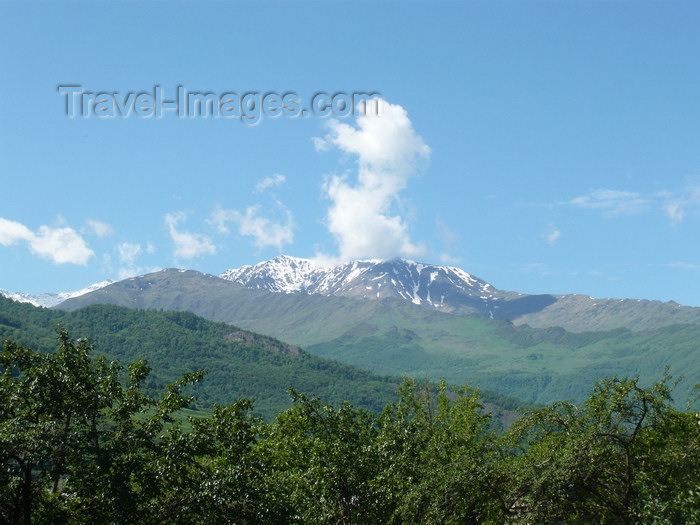 russia774: Chechnya, Russia - landscape with mountains in summer - Northern Caucasus mountains - photo by A.Bley - (c) Travel-Images.com - Stock Photography agency - Image Bank