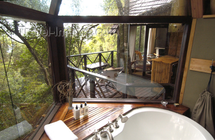 safrica164: South Africa - Phantom Forest Lodge suite, Knysna - photo by B.Cain - (c) Travel-Images.com - Stock Photography agency - Image Bank