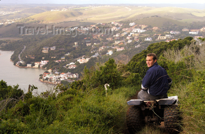 safrica167: South Africa - Quad Biking the Knysna heads, Knysna - photo by B.Cain - (c) Travel-Images.com - Stock Photography agency - Image Bank