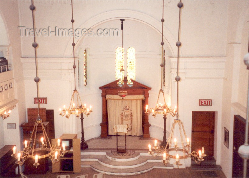 safrica23: South Africa - Cape Town: inside the Great Synagogue - Shul designed by architect J.Hogg - photo by M.Torres - (c) Travel-Images.com - Stock Photography agency - Image Bank