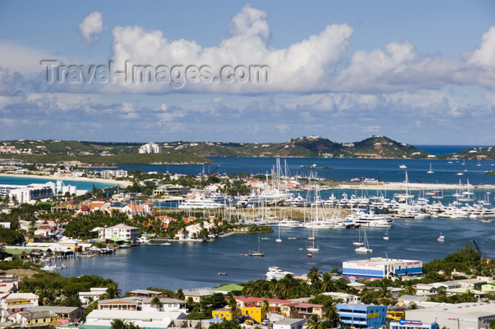 saint-martin11: Sint-Maarten / St Martin - Simpson bay: from the hills - photo by D.Smith - (c) Travel-Images.com - Stock Photography agency - Image Bank