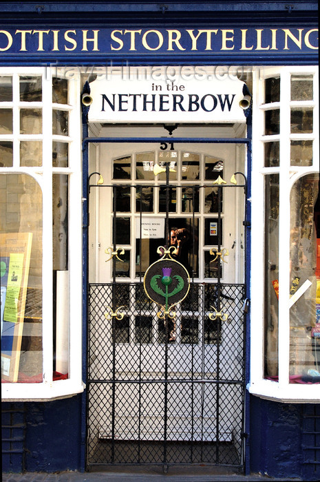 scot125: Scotland - Edinburgh: An attractive storefront just up the street from the John Knox House - photo by C.McEachern - (c) Travel-Images.com - Stock Photography agency - Image Bank