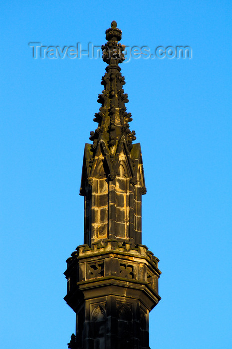 scot140: Scotland - Edinburgh: Spire of the Sir Walter Scott monument, Princes Street, New Town - photo by C.McEachern - (c) Travel-Images.com - Stock Photography agency - Image Bank
