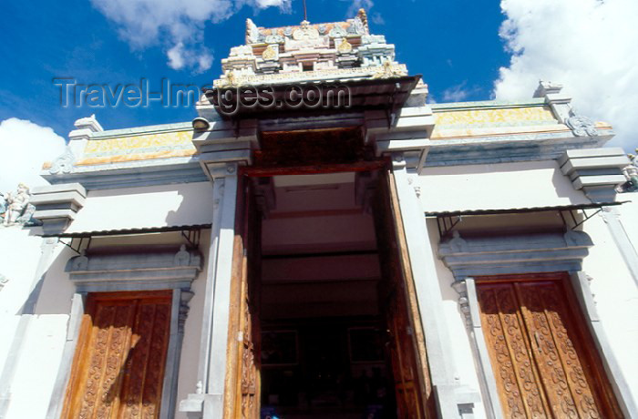 seychelles14: Mahe island, Seychelles: Victoria - Hindu temple - dedicated to Lord Vinayagar, the Hindu god of safety and prosperity - photo by F.Rigaud - (c) Travel-Images.com - Stock Photography agency - Image Bank