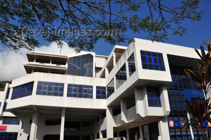 seychelles88: Mahe, Seychelles: Victoria - office building on Francis Rachel street - photo by M.Torres - (c) Travel-Images.com - Stock Photography agency - Image Bank
