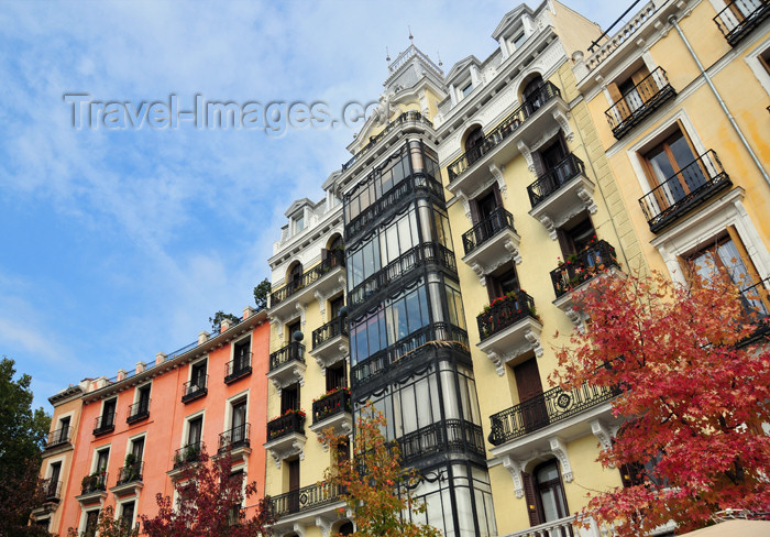spai468: Madrid, Spain: XIX century façade on Plaza de Oriente - photo by M.Torres - (c) Travel-Images.com - Stock Photography agency - Image Bank