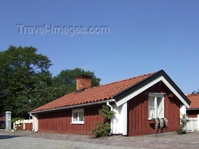 sweden103: Vastervik, Kalmar län, Sweden: Boatman's House - photo by A.Bartel - (c) Travel-Images.com - Stock Photography agency - Image Bank