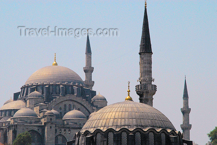 turkey414: Istanbul, Turkey: Rustam Pasa and Suleymanieye mosques - Eminönü District - photo by M.Torres - (c) Travel-Images.com - Stock Photography agency - Image Bank