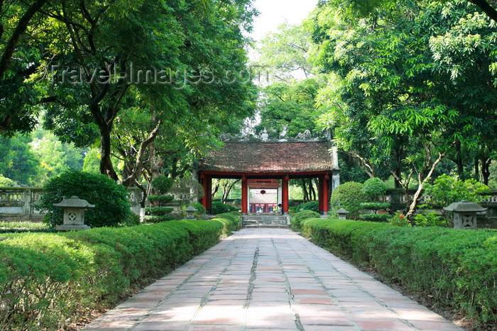 vietnam58: Hanoi - Vietnam - Literature Temple - Confucian temple in the Dong Da section - photo by Tran Thai - (c) Travel-Images.com - Stock Photography agency - Image Bank