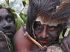 PNG - Papua New Guinea - Male performers close-up, Ali Island (photo by B.Cain)