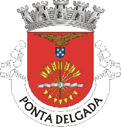 Ponta Delgada - S.Miguel - Azores Autonomous Region / Regio Autnoma dos Aores / Azory / Aorerne / Azoren / Assoorid / Azoreak / Asreyjar / Azzorre / Azorai / Azorene / Azore / Azorit / Azorerna - flag