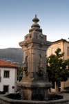 Portugal - Arouca: fountain in the main square / fonte - photo by M.Durruti