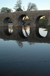 Portugal - Sert: Roman bridge - reflection - Ponte romana sobre a ribeira da Sert - reflexo - photo by M.Durruti