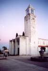 So Francisco de Olivena / San Francisco de Olivenza: igreja ao crepusculo / the campanile at dusk - photo by M.Durruti