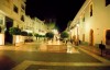 Olivena / Olivenza: praa central -  noite / main square - at night