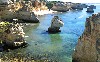 Portugal - Algarve - Praia da Marinha (Concelho de Lagoa): formaes calcareas - photo by T.Purbrook