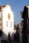 Tavira - Algarve - Portugal - the sunny side of the street - Santiago church / o lado solarengo da rua - igreja de Santiago - Calada de Paio Peres - photo by M.Durruti
