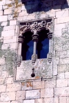 Portugal - Pinhel: janela gtica / Gothic window - photo by M.Durruti