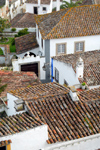 bidos, Portugal: roofs in the walled city - telhados - photo by M.Durruti