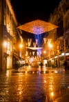 Portugal - Lisboa: Rua Augusta - iluminaes de Natal - vista nocturna - photo by M.Durruti