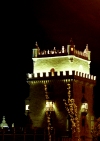 Lisbon: Torre de Belem -  noite / Belem Tower - at night - photo by F.Rigaud