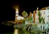 Portugal - Cascais: Cascais: Santa Marta lighthouse - nocturnal / farol de Santa Marta - foto nocturna (photo by T.Marshall )