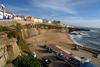 Ericeira, Mafra, Portugal: view over Pescadores beach - a praia dos pescadores - photo by M.Torres