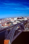 Portugal - Porto: a ponte Dom Lus e a cidade / Dom Luis I bridge and the city - photo by F.Rigaud