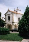 Portugal - Santarem: igreja de Santa Maria da Alcova - Portas do Sol / Santarm: church of St Mary of the Citadel - photo by M.Durruti